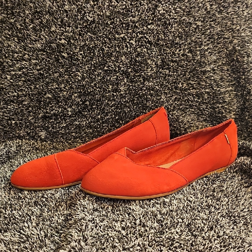 Elegant Red Women's Flats